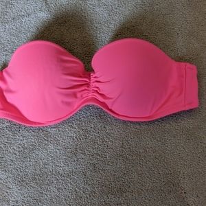 Pink bathing suit top